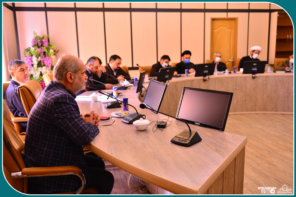 برگزاری نشست هم‌اندیشی با نهادها و موسسات همکار در برگزاری کنگره بین‌المللی میرزای نائینی (ره)